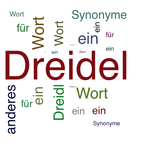Ein anderes Wort für Dreidel - Synonym Dreidel