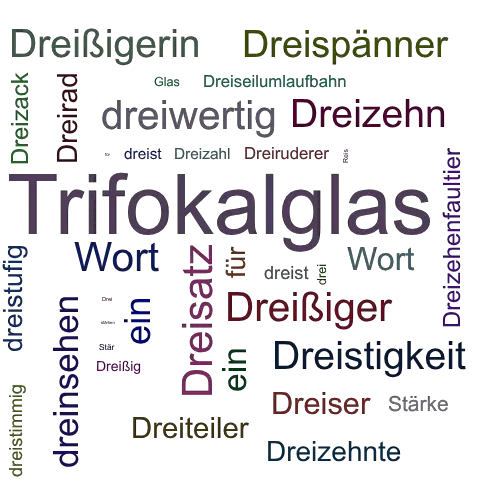 Ein anderes Wort für Dreistärkenglas - Synonym Dreistärkenglas