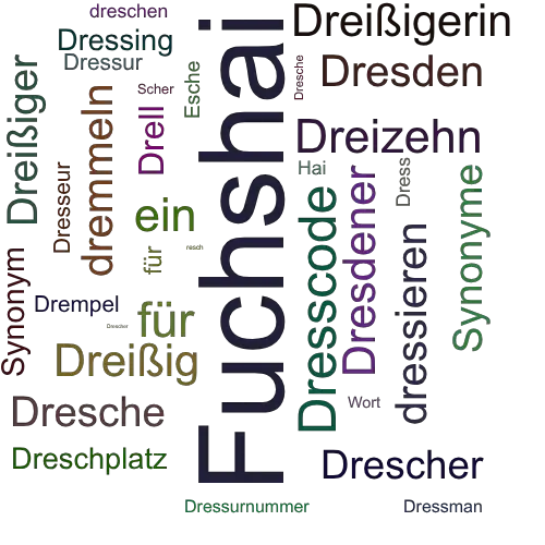 Ein anderes Wort für Drescherhai - Synonym Drescherhai