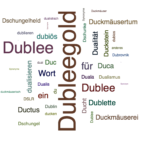 Ein anderes Wort für Dubleegold - Synonym Dubleegold