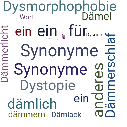 Ein anderes Wort für Dystonie - Synonym Dystonie