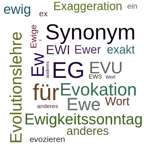 Ein anderes Wort für EWG - Synonym EWG