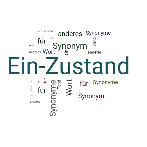 Ein anderes Wort für Ein-Zustand - Synonym Ein-Zustand