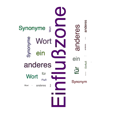 Ein anderes Wort für Einflußzone - Synonym Einflußzone