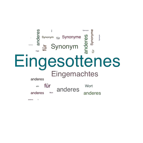 Ein anderes Wort für Eingesottenes - Synonym Eingesottenes