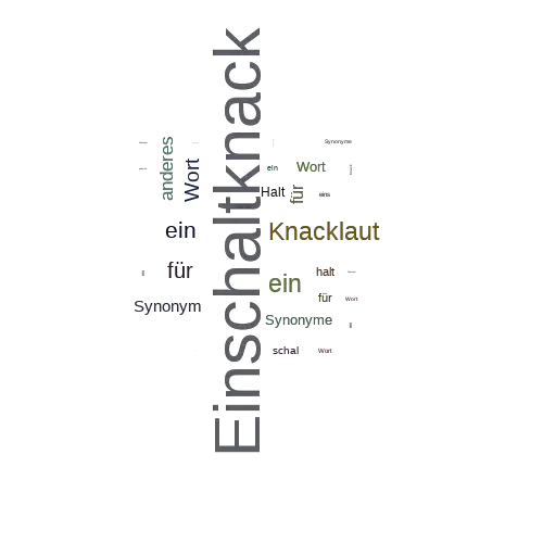 Ein anderes Wort für Einschaltknack - Synonym Einschaltknack