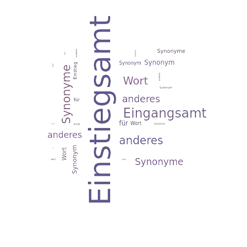 Ein anderes Wort für Einstiegsamt - Synonym Einstiegsamt