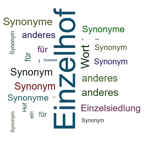 Ein anderes Wort für Einzelhof - Synonym Einzelhof