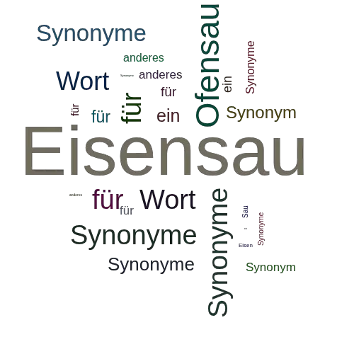 Ein anderes Wort für Eisensau - Synonym Eisensau