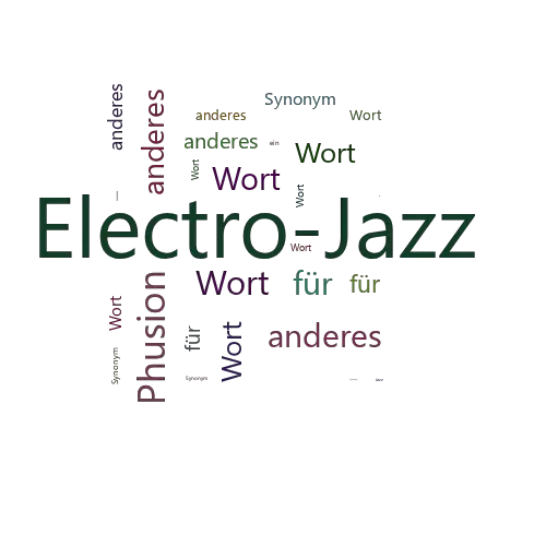 Ein anderes Wort für Electro-Jazz - Synonym Electro-Jazz