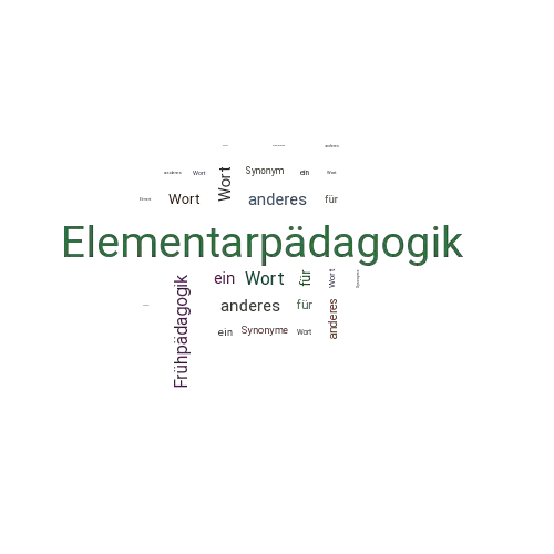 Ein anderes Wort für Elementarpädagogik - Synonym Elementarpädagogik