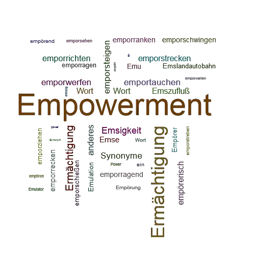 Ein anderes Wort für Empowerment - Synonym Empowerment