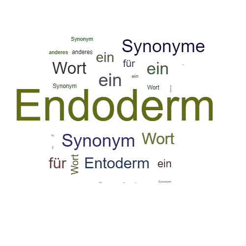 Ein anderes Wort für Endoderm - Synonym Endoderm