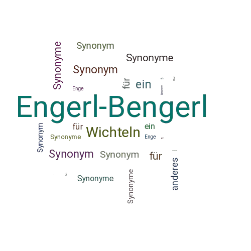 Ein anderes Wort für Engerl-Bengerl - Synonym Engerl-Bengerl