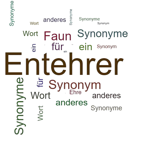 Ein anderes Wort für Entehrer - Synonym Entehrer