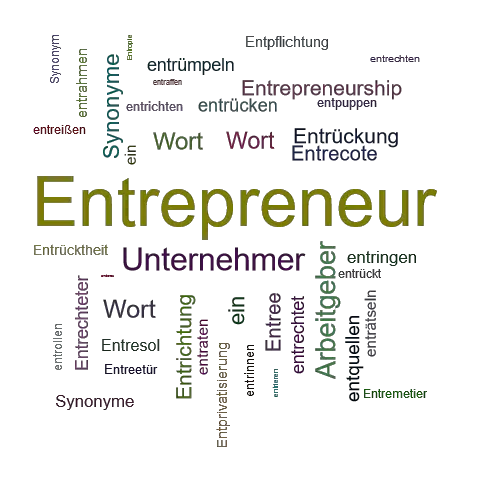 Ein anderes Wort für Entrepreneur - Synonym Entrepreneur