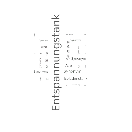 Ein anderes Wort für Entspannungstank - Synonym Entspannungstank