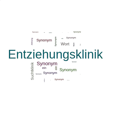 Ein anderes Wort für Entziehungsklinik - Synonym Entziehungsklinik