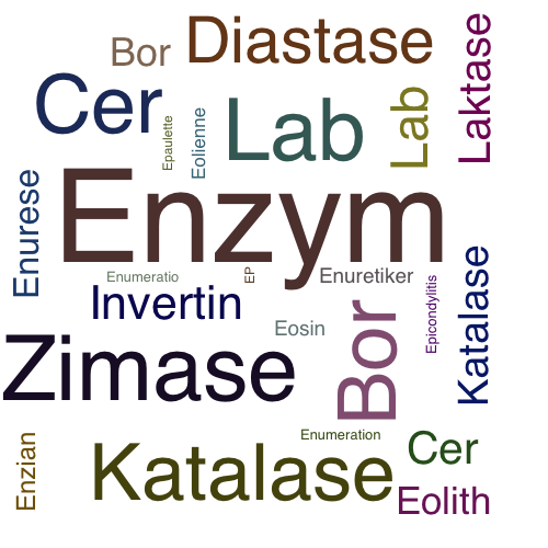 Ein anderes Wort für Enzym - Synonym Enzym
