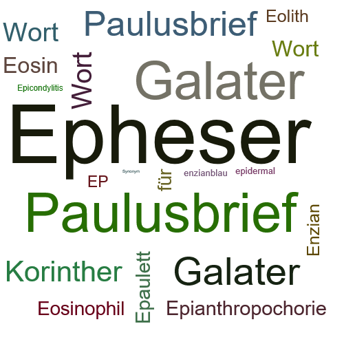 Ein anderes Wort für Epheser - Synonym Epheser