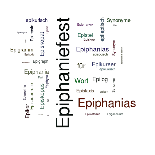 Ein anderes Wort für Epiphaniefest - Synonym Epiphaniefest