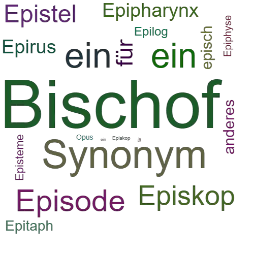 Ein anderes Wort für Episkopus - Synonym Episkopus