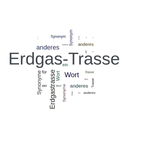 Ein anderes Wort für Erdgas-Trasse - Synonym Erdgas-Trasse