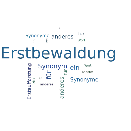 Ein anderes Wort für Erstbewaldung - Synonym Erstbewaldung
