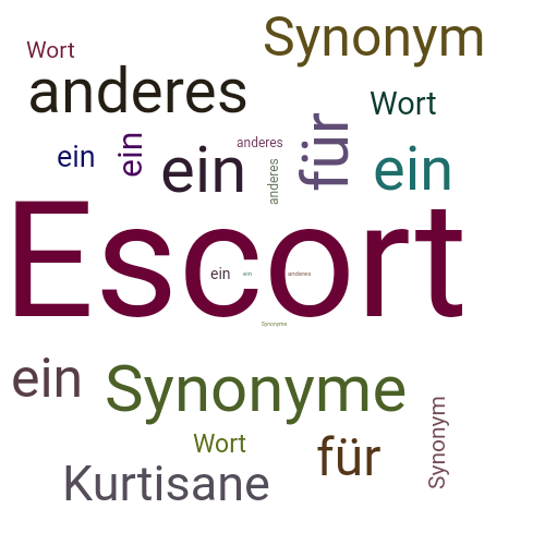Ein anderes Wort für Escort - Synonym Escort