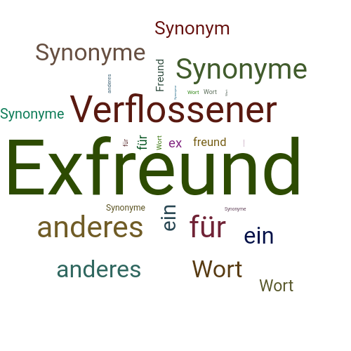 Ein anderes Wort für Exfreund - Synonym Exfreund