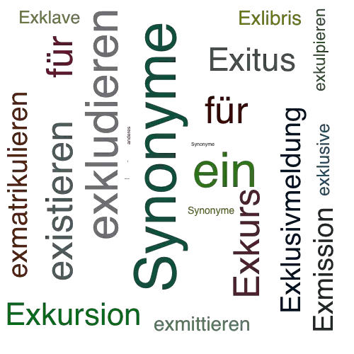 Ein anderes Wort für Exkoriation - Synonym Exkoriation