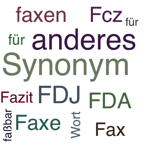 Ein anderes Wort für FAZ - Synonym FAZ