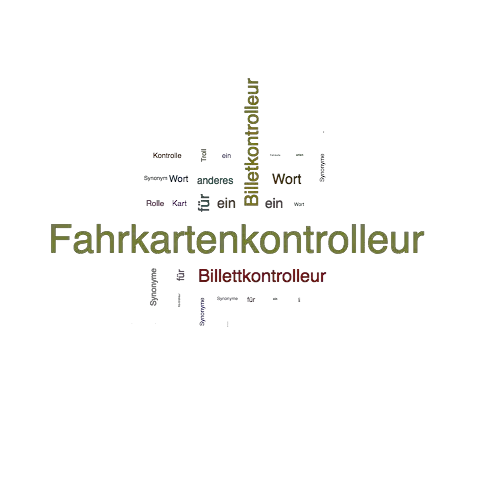 Ein anderes Wort für Fahrkartenkontrolleur - Synonym Fahrkartenkontrolleur