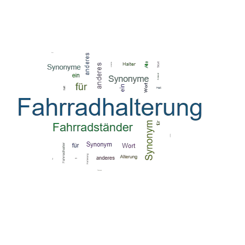 Ein anderes Wort für Fahrradhalterung - Synonym Fahrradhalterung