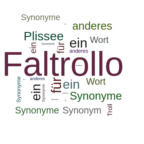 Ein anderes Wort für Faltrollo - Synonym Faltrollo