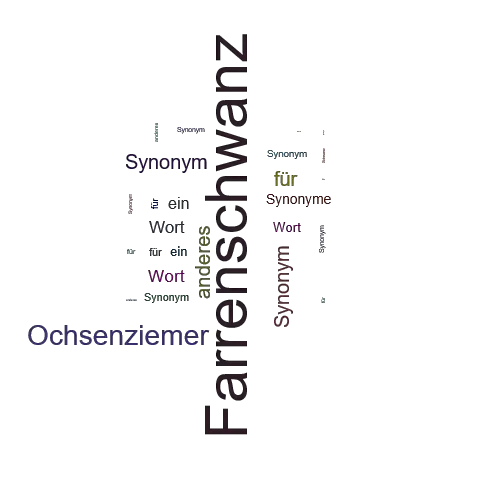 Ein anderes Wort für Farrenschwanz - Synonym Farrenschwanz