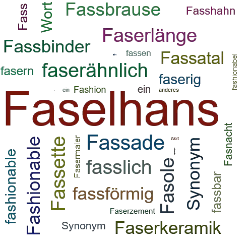 Ein anderes Wort für Fasler - Synonym Fasler