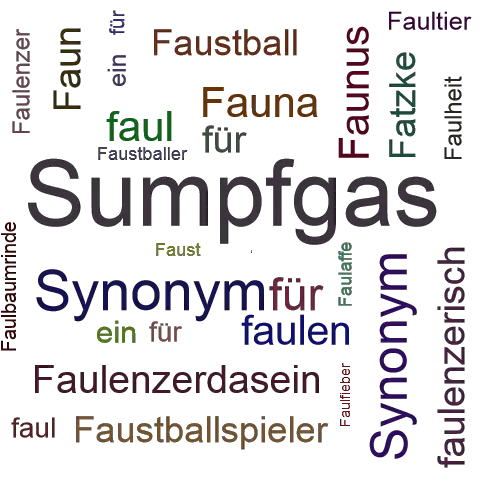 Ein anderes Wort für Faulgas - Synonym Faulgas