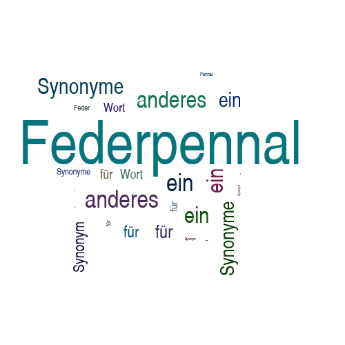 Ein anderes Wort für Federpennal - Synonym Federpennal