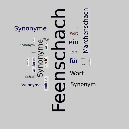 Ein anderes Wort für Feenschach - Synonym Feenschach