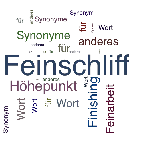 Ein anderes Wort für Feinschliff - Synonym Feinschliff