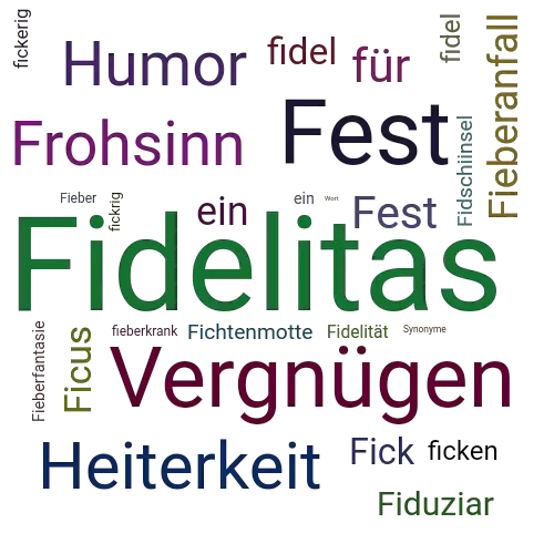 Ein anderes Wort für Fidelitas - Synonym Fidelitas