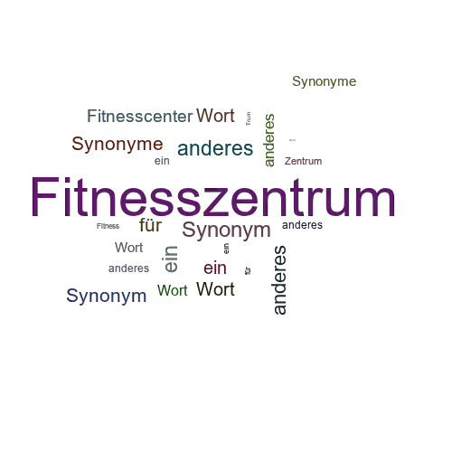 Ein anderes Wort für Fitnesszentrum - Synonym Fitnesszentrum