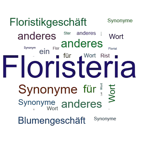 Ein anderes Wort für Floristeria - Synonym Floristeria