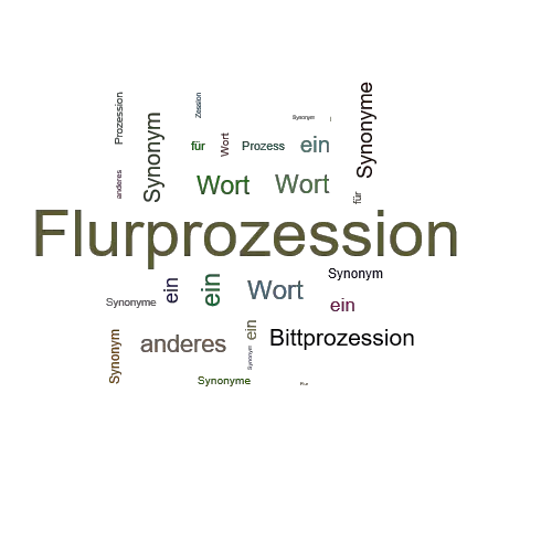Ein anderes Wort für Flurprozession - Synonym Flurprozession