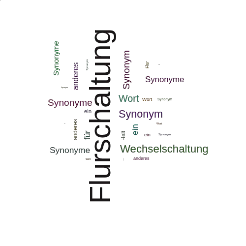 Ein anderes Wort für Flurschaltung - Synonym Flurschaltung