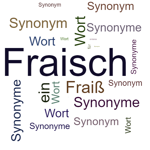Ein anderes Wort für Fraisch - Synonym Fraisch