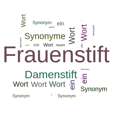 Ein anderes Wort für Frauenstift - Synonym Frauenstift