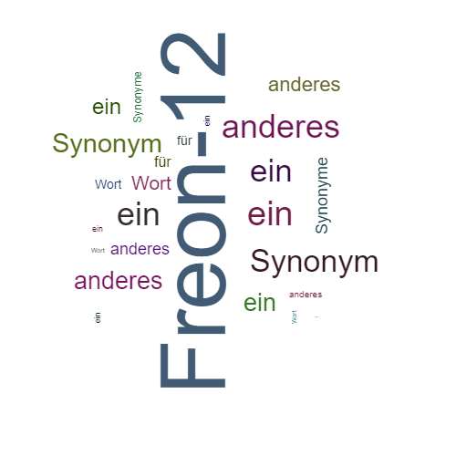 Ein anderes Wort für Freon-12 - Synonym Freon-12