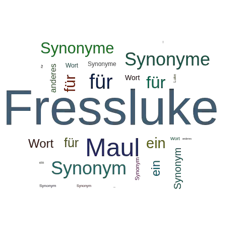 Ein anderes Wort für Fressluke - Synonym Fressluke